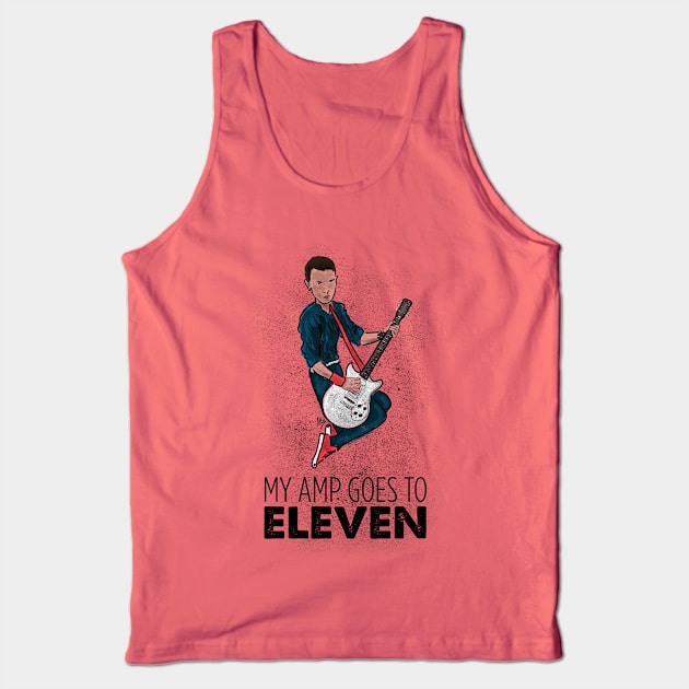 My Amp Goes to Eleven Tank Top by MikeBrennanAD